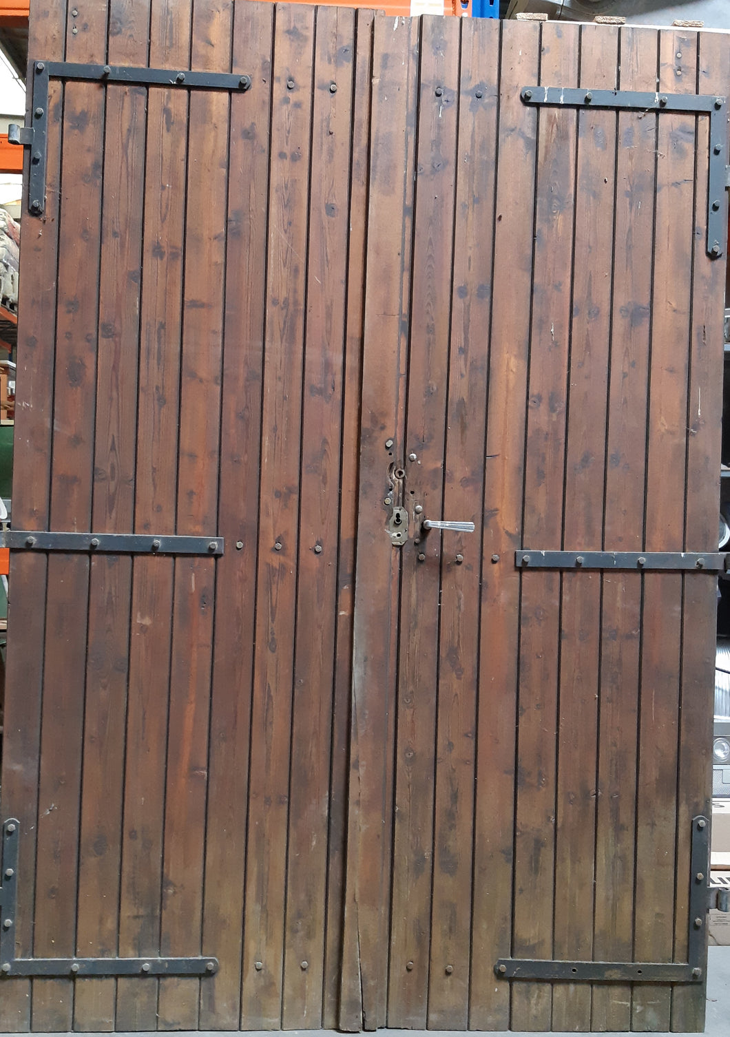 Porte extérieures bois deux ouvrants